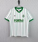 Werder Bremen 1987/88 Vintage Retro White/Green Home Jersey