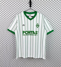 Werder Bremen 1987/88 Vintage Retro White/Green Home Jersey