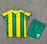 West Bromwich Albion 25/26 Yellow/Green Away Kids Jersey Set