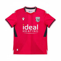 West Bromwich Albion 26/27 Red/White/Black Away Jersey