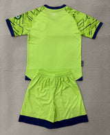 West Ham 25/26 Green/Black Goalkeeper Kids Jersey Set