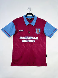 West Ham United 1995/97 Vintage Retro Home Jersey - Concept Kits