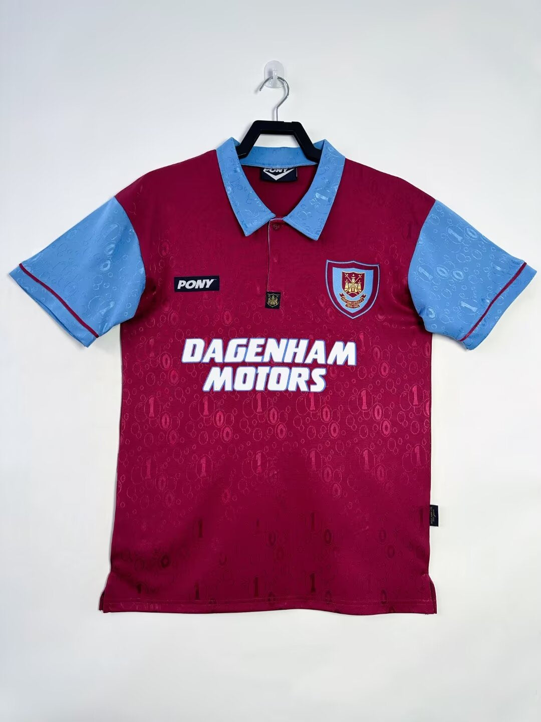 West Ham United 1995/97 Vintage Retro Home Jersey - Concept Kits