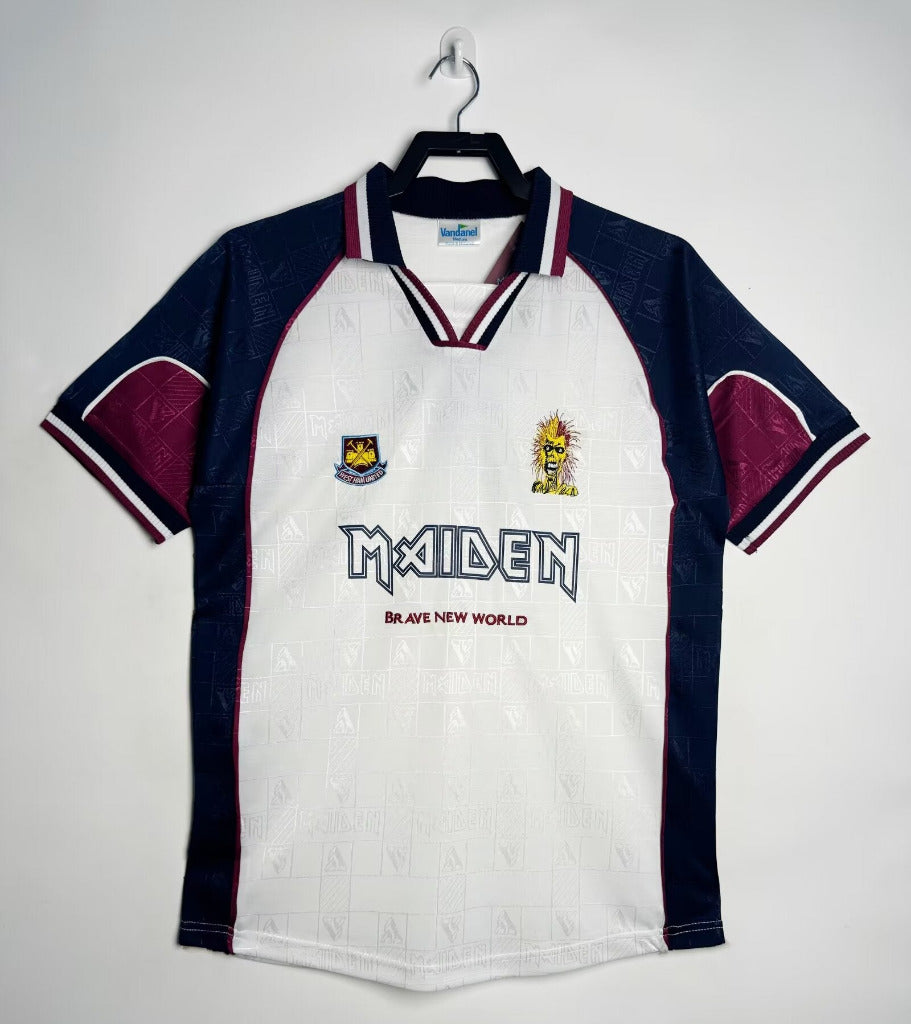 West Ham United 1999/00 Vintage Retro Away Jersey - Concept Kits