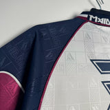 West Ham United 1999/00 Vintage Retro Away Jersey - Concept Kits