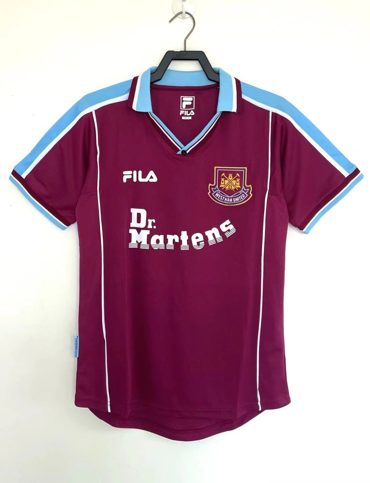 West Ham United 1999/01 Vintage Retro Home Jersey - Concept Kits