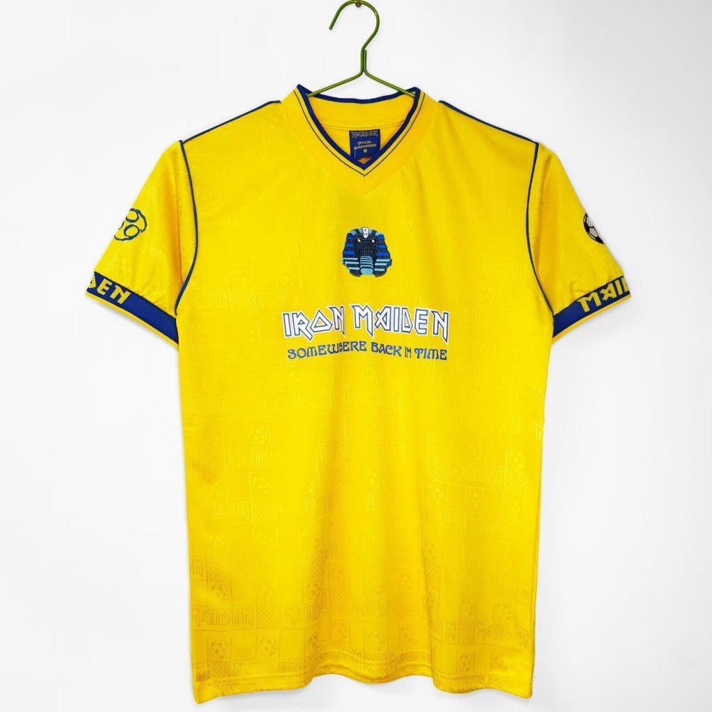 West Ham United 2008 Retro Yellow/Black Away Jersey