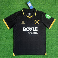 West Ham United 25/26 Black/Yellow 3rd Away Jersey