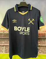 West Ham United 25/26 Black/Yellow 3rd Away Jersey
