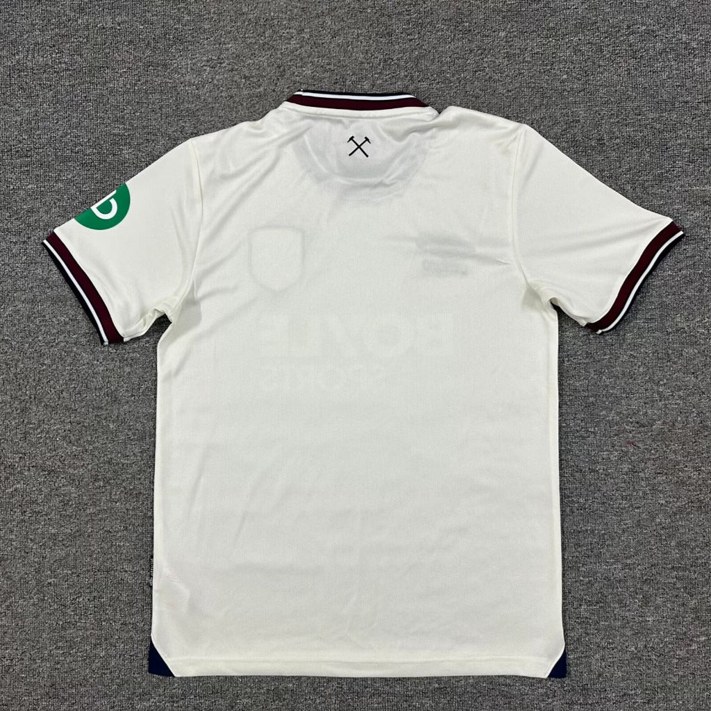 West Ham United 25/26 White Away Jersey