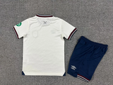 West Ham United 25/26 White Away Kids Jersey Set