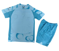 West Ham United 26/27 Light Blue with Bubble Third Kids Jersey Set