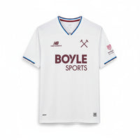 West Ham United 26/27 White/Red Away Jersey