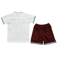 West Ham United 26/27 White/Red Away Kids Jersey Set