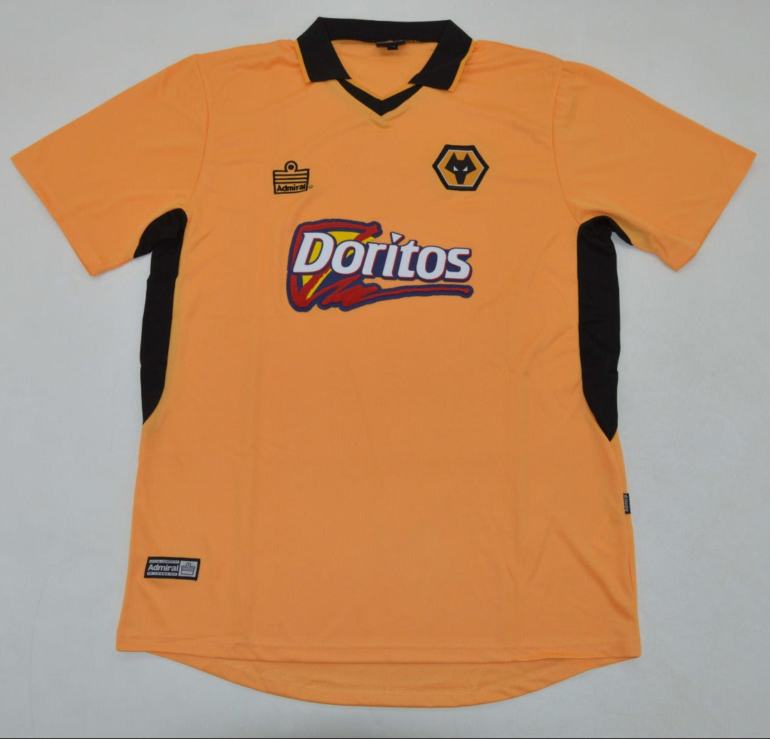 Wolverhampton Wanderers 2002/04 Orange/Black Home Jersey