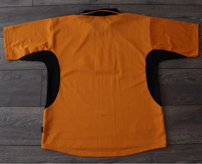 Wolverhampton Wanderers 2002/04 Orange/Black Home Jersey