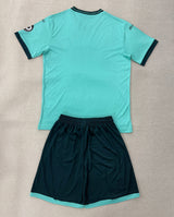 Wolverhampton Wanderers 25/26 Blue Away Kids Jersey Set