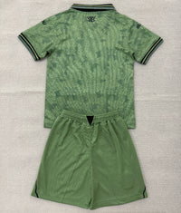 Wolves 26/27 Green/Black Trim Goalkeeper Kids Jersey Set