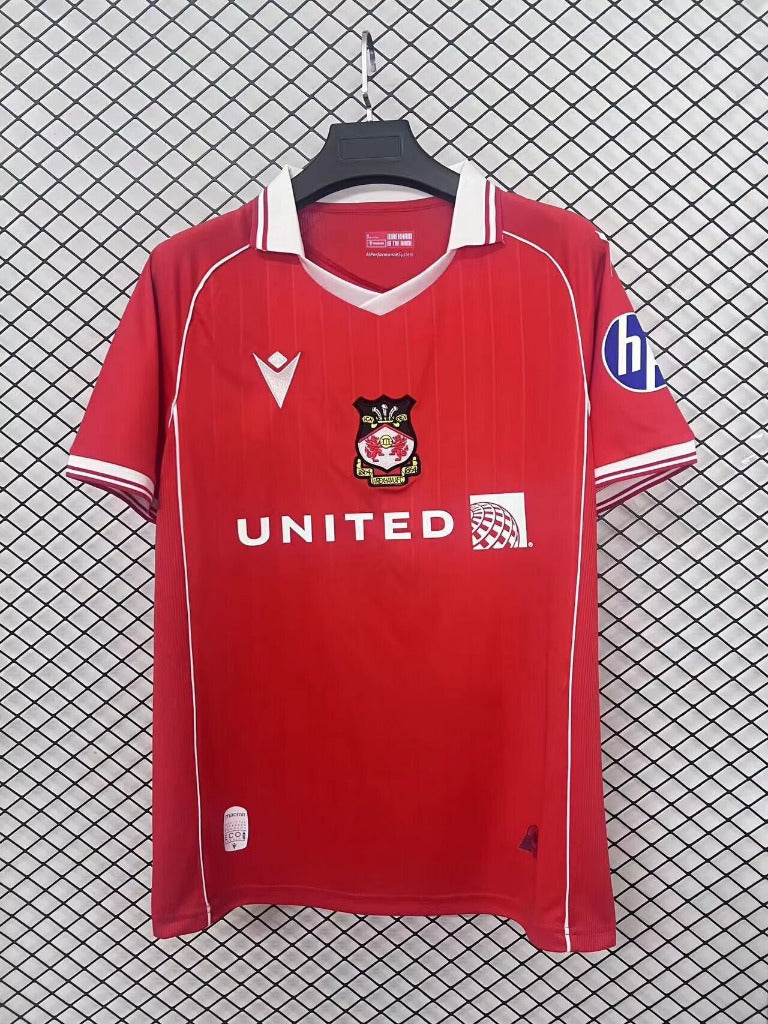 Wrexham 25/26 Red/White Home Jersey