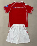 Wrexham 25/26 Red/White Home Kids Jersey Set