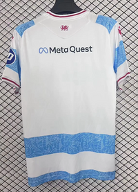 Wrexham 25/26 White/Blue Third Jersey