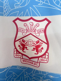 Wrexham 25/26 White/Blue Third Jersey