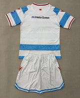 Wrexham 25/26 White/Blue Third Kids Jersey Set