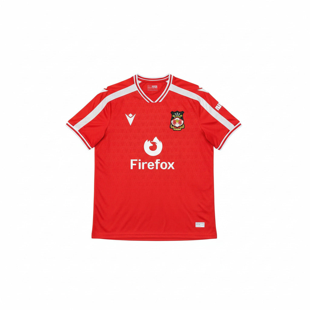 Wrexham 26/27 Red/White Home Jersey