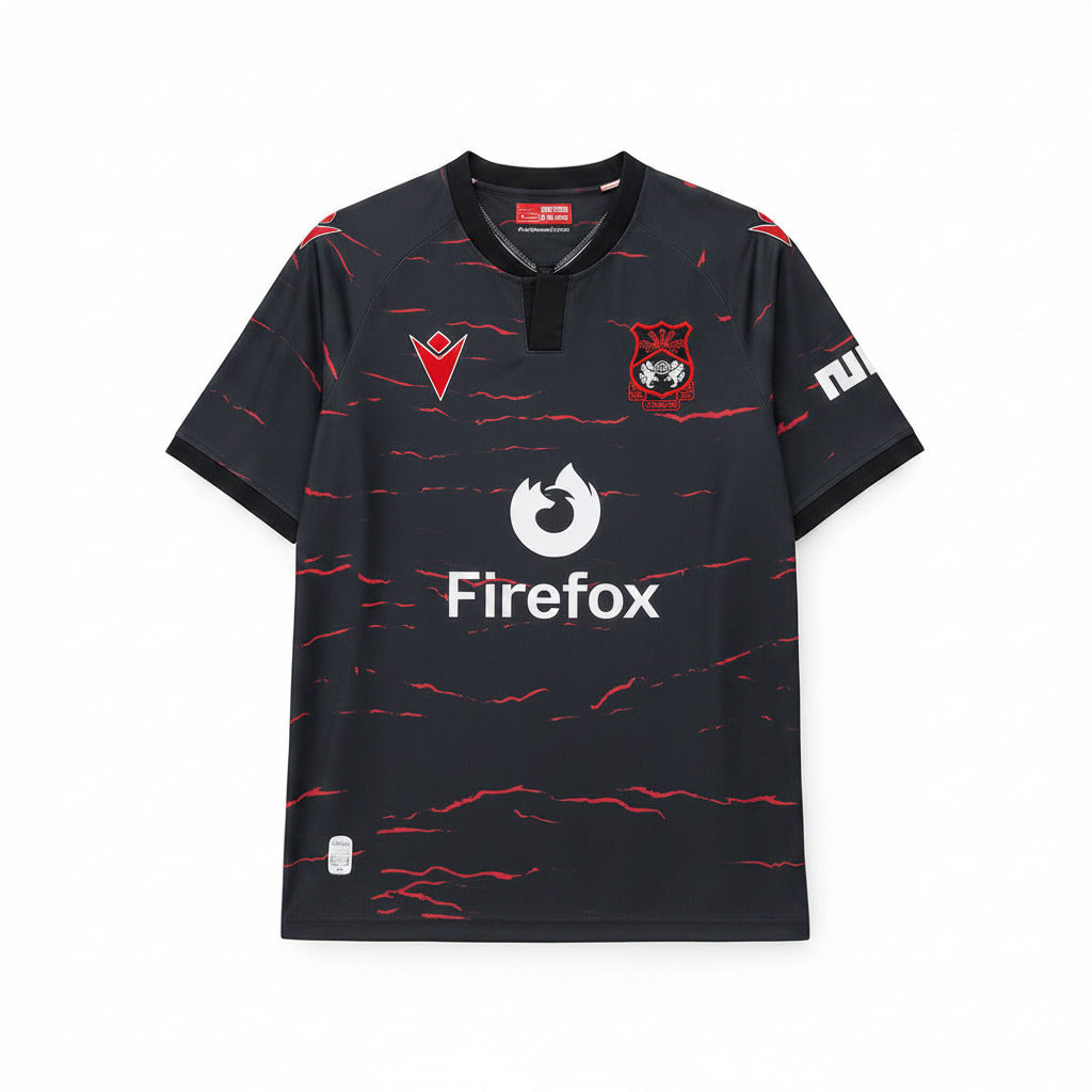 Wrexham 26/27 Sleek Charcoal/Red Slate Away Jersey