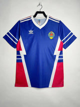 Yugoslavia 1990 Retro Blue Home Jersey