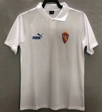 Zaragoza 1995 Vintage Retro White Home Jersey