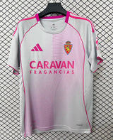 Zaragoza 26/27 Gray/Pink Away Jersey