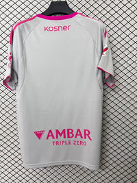 Zaragoza 26/27 Gray/Pink Away Jersey